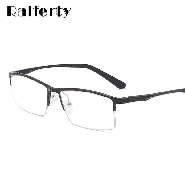 ralferty 2020 aluminum magnesium glasses men ultra-light half frame glasses male computer no diopter z606, White;black
ralferty 2020 aluminum magnesium glasses men ultra-light half frame glasses male computer no diopter z606, White;black