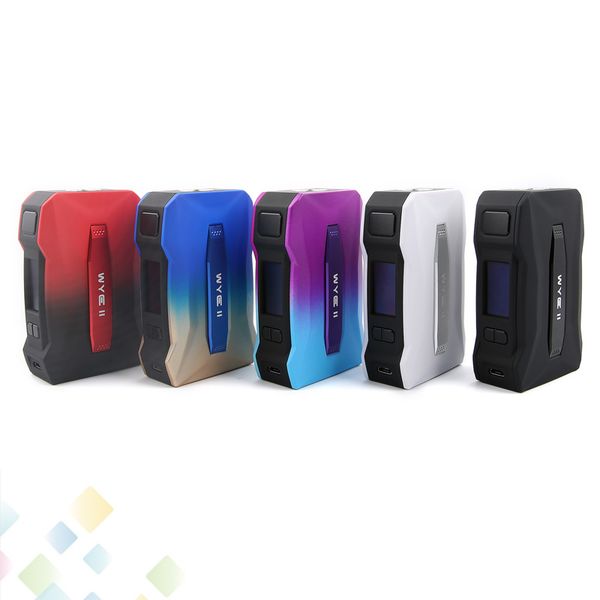 Original Tesla WYE II 215W Mod Teslacigs WYE 2 with 0.96 Inch OLED Screen Advanced PC-ABS Material Smarter Chip DHL Free
Original Tesla WYE II 215W Mod Teslacigs WYE 2 with 0.96 Inch OLED Screen Advanced PC-ABS Material Smarter Chip DHL Free