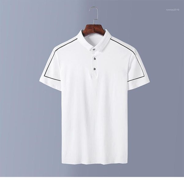 button summer breathable male turn down collar mens tshirts mens solid color casual polos striped, White;black
button summer breathable male turn down collar mens tshirts mens solid color casual polos striped, White;black