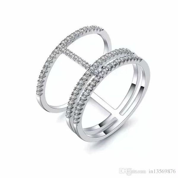 new luxury women's female's ladies punk dj david hollow full crystal diamonds ring finger rings ing, Golden;silver
new luxury women's female's ladies punk dj david hollow full crystal diamonds ring finger rings ing, Golden;silver