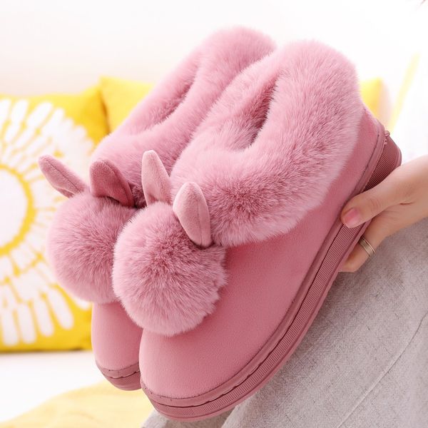 женщины зима главная furry rabbit ears комнатные тапочки soft comfort обувь обувные zapatos де mujer # a20 y200706, Black
женщины зима главная furry rabbit ears комнатные тапочки soft comfort обувь обувные zapatos де mujer # a20 y200706, Black