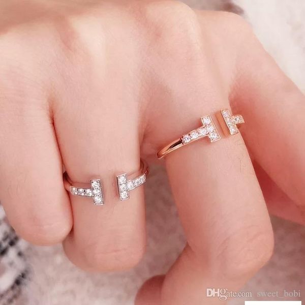 2019 spring and summer new listing europe and america simple double t diamond ring s925 sterling silver t word opening diamond ring female
2019 spring and summer new listing europe and america simple double t diamond ring s925 sterling silver t word opening diamond ring female