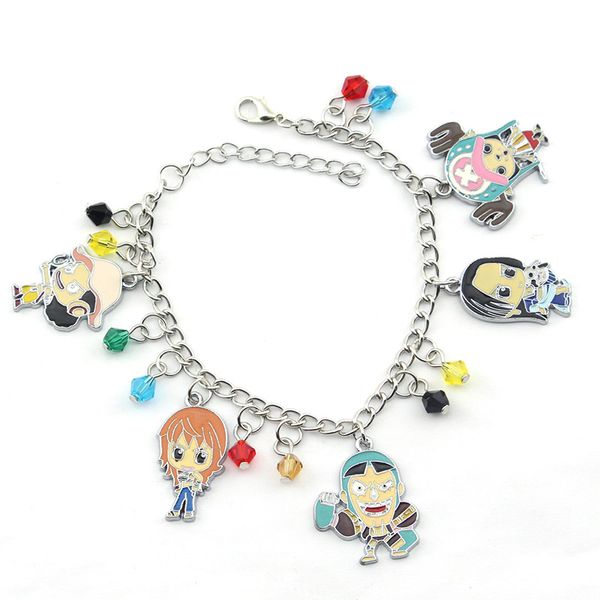 anime one piece cartoon bracelet chopper luffy nami rudder sanji usopp handmade charm bracelet kawaii cute bracelets, Black
anime one piece cartoon bracelet chopper luffy nami rudder sanji usopp handmade charm bracelet kawaii cute bracelets, Black