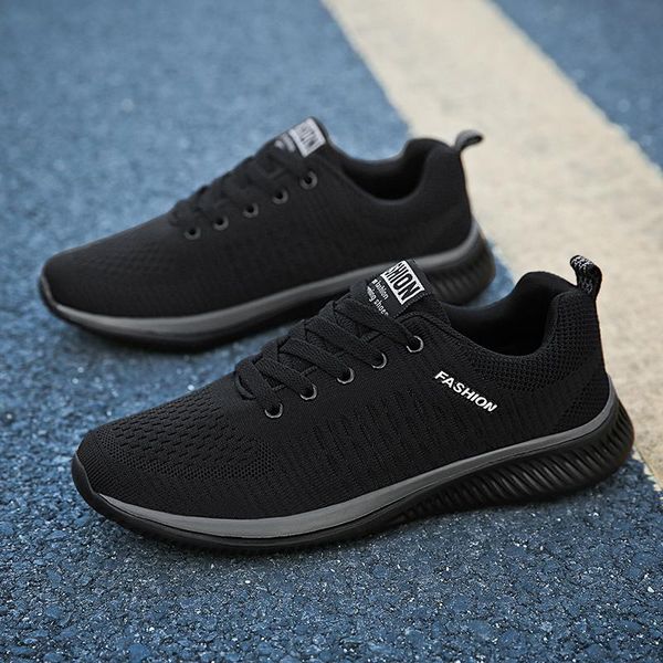 2020 men's casual shoes sneakers summer flying fabric lac-up lightweight comfortable breathable walking plus size 2019 new mesh, Black
2020 men's casual shoes sneakers summer flying fabric lac-up lightweight comfortable breathable walking plus size 2019 new mesh, Black