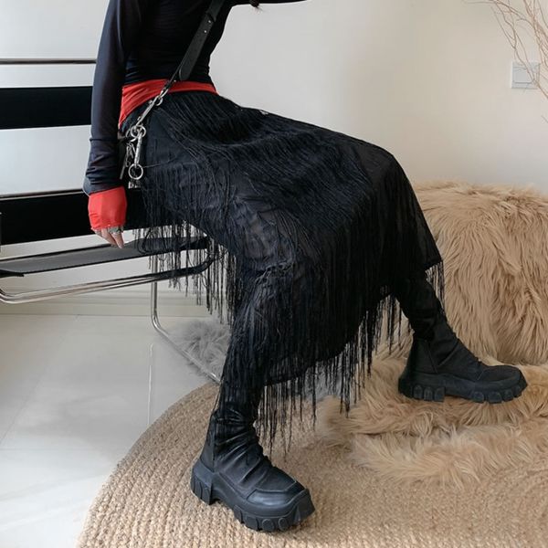 loose high waist lace tassel skirt black women clothes 2020 spring new fashion elastic waist match all slim skirt zll4836
loose high waist lace tassel skirt black women clothes 2020 spring new fashion elastic waist match all slim skirt zll4836