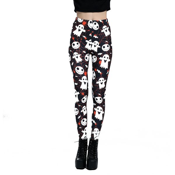 fashion and personality spider web skull digital printing leggings women's-trend elasticity capri pants, Black
fashion and personality spider web skull digital printing leggings women's-trend elasticity capri pants, Black