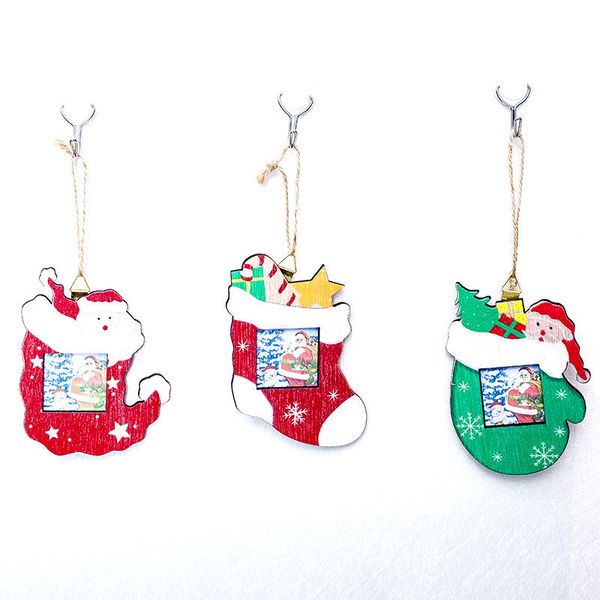1 pc new christmas wooden pendant stockings sock glove hat xmas tree ornaments home new year drop hanging decor 9*12 cm
1 pc new christmas wooden pendant stockings sock glove hat xmas tree ornaments home new year drop hanging decor 9*12 cm