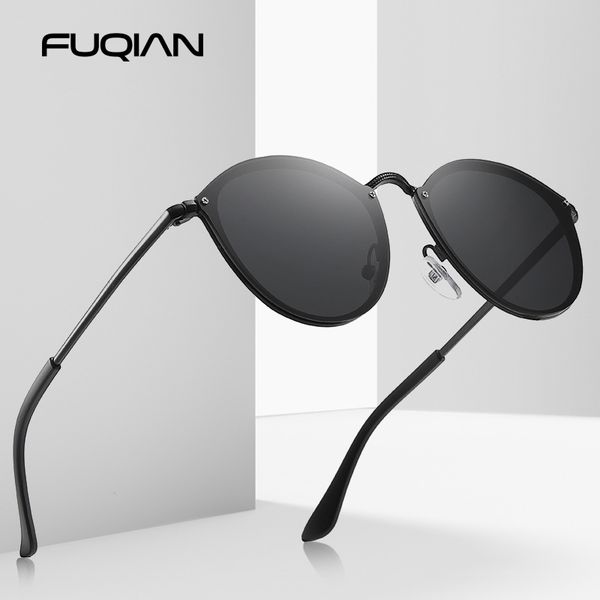 fuqian 2020 round sunglasses men fashion cat eye women sun glasses vintage metal driving male sunglass black pink eyewear uv400, White;black
fuqian 2020 round sunglasses men fashion cat eye women sun glasses vintage metal driving male sunglass black pink eyewear uv400, White;black