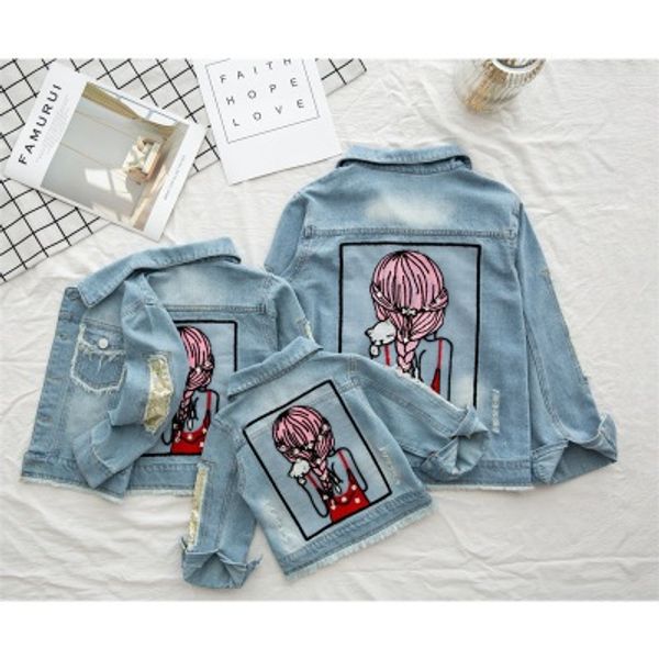 2-10 years old autumn clothes rhinestones girls sequins hole clothes children denim beauty figure girl jacket denim jacket, Blue;gray
2-10 years old autumn clothes rhinestones girls sequins hole clothes children denim beauty figure girl jacket denim jacket, Blue;gray