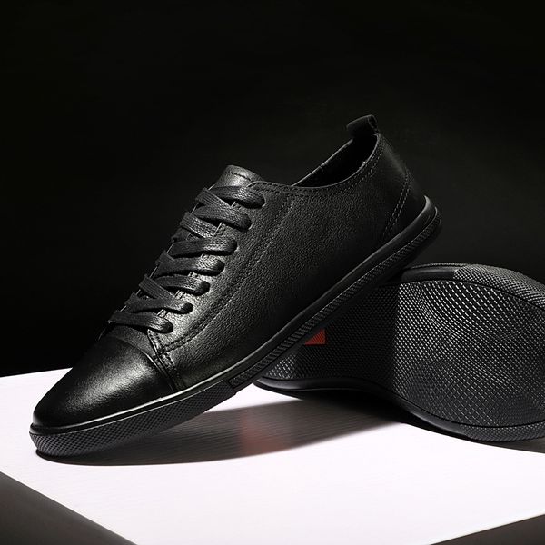 design genuine leather mens shoes outdoor oxfords black white fashion business casual shoe breathable men shoes quality
design genuine leather mens shoes outdoor oxfords black white fashion business casual shoe breathable men shoes quality
