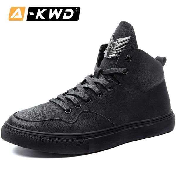 fashion shoes 2019 autumn man schoes black high- sneakers mens shoes casual leather men personality leather sneakers
fashion shoes 2019 autumn man schoes black high- sneakers mens shoes casual leather men personality leather sneakers