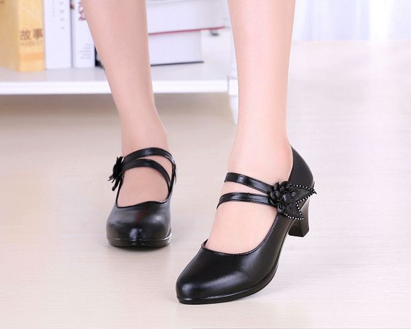 selling fashion style ankle strap genuine leather casual shoes high heels pumps party shoes wholesale large size 41, Black
selling fashion style ankle strap genuine leather casual shoes high heels pumps party shoes wholesale large size 41, Black
