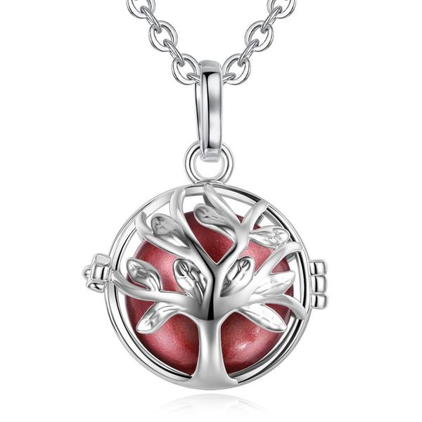 eudora tree of life silver chime box cage necklace locket angel caller pendent nice sound harmony ball for pregnancy women gift
eudora tree of life silver chime box cage necklace locket angel caller pendent nice sound harmony ball for pregnancy women gift
