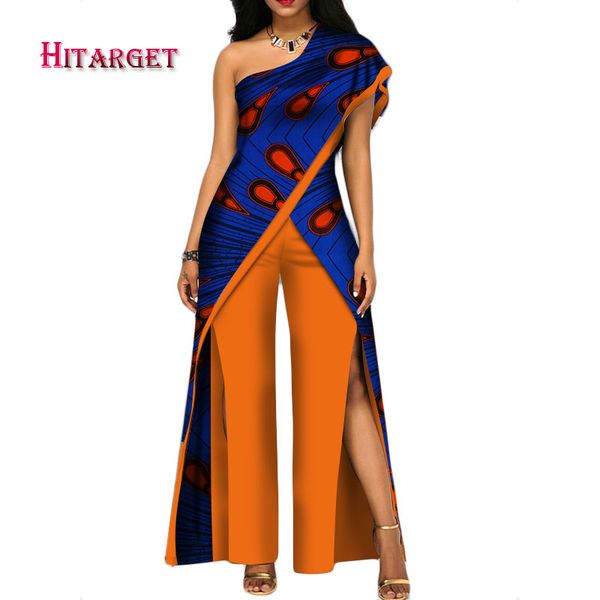 2019 new autumn african pant set for women off shoulder jumpsuit dashiki clothing batik wax printing print cotton wy2373, Red
2019 new autumn african pant set for women off shoulder jumpsuit dashiki clothing batik wax printing print cotton wy2373, Red