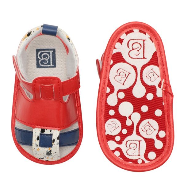 cute multi-color splice summer baby sandals fashion casual shoes baby boys girls toddler shoes 0-18m newborn lovely gifts, Black;red
cute multi-color splice summer baby sandals fashion casual shoes baby boys girls toddler shoes 0-18m newborn lovely gifts, Black;red