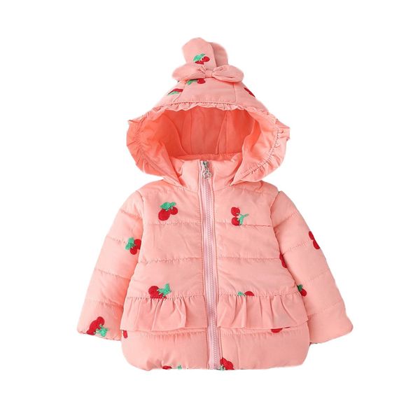 winter girls cherry embroidered thickened coats cotton-padded 2020 children's clothes wholesale, Blue;gray
winter girls cherry embroidered thickened coats cotton-padded 2020 children's clothes wholesale, Blue;gray