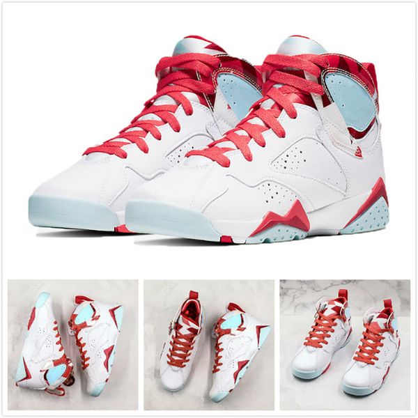 New 7s Basketball Shoes GS TOPAZ MIST Jumpman Fashion Designer Sneakers Classic Casual Trainers for Street Wearing
New 7s Basketball Shoes GS TOPAZ MIST Jumpman Fashion Designer Sneakers Classic Casual Trainers for Street Wearing