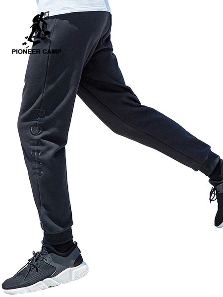 pioneer camp new winter fleece sweatpants men brand clothing thick letter embroidery trousers male quality joggers men azz802299, Black
pioneer camp new winter fleece sweatpants men brand clothing thick letter embroidery trousers male quality joggers men azz802299, Black