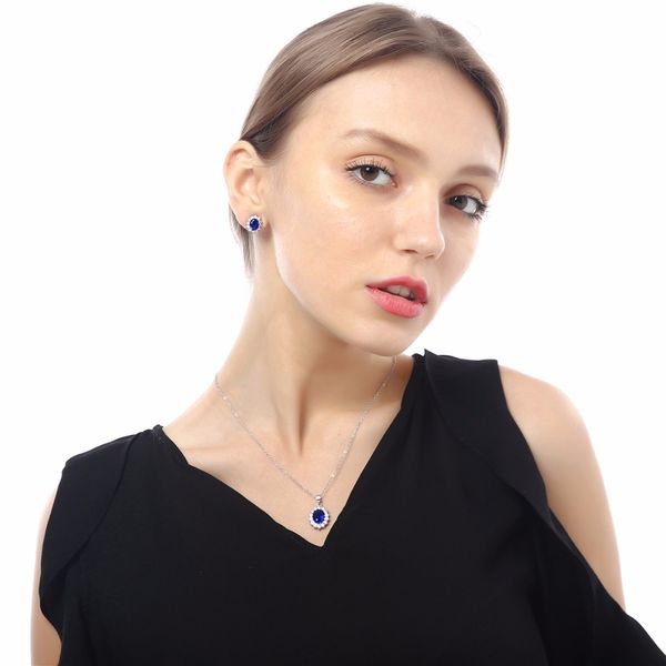 queen royal океан синего белого золото австрийские кристаллические стразы циркон кулон цепь ожерелье серьга кольцо ювелирные наборы 8585, Silver 
queen royal океан синего белого золото австрийские кристаллические стразы циркон кулон цепь ожерелье серьга кольцо ювелирные наборы 8585, Silver