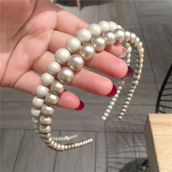 vintage pearl designer headbands women summer hair hoops face wash hairpin headdress face wash hair anti-skid headband, Silver
vintage pearl designer headbands women summer hair hoops face wash hairpin headdress face wash hair anti-skid headband, Silver