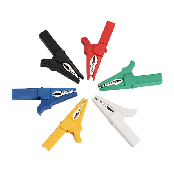 2pcs car auto banana plug battery test clip 55mm alligator clip for multimeter pen cable probes crocodile battery
2pcs car auto banana plug battery test clip 55mm alligator clip for multimeter pen cable probes crocodile battery