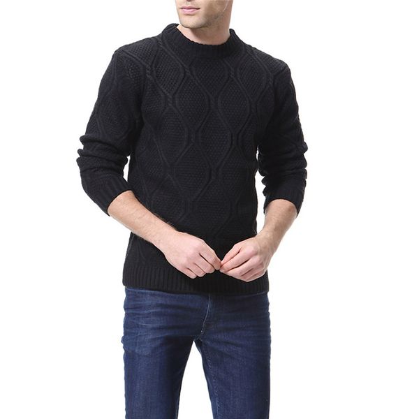 envmenst 2018 new autumn men pullover sweaters knitting fashion solid color splicing casual man knitwear, White;black
envmenst 2018 new autumn men pullover sweaters knitting fashion solid color splicing casual man knitwear, White;black