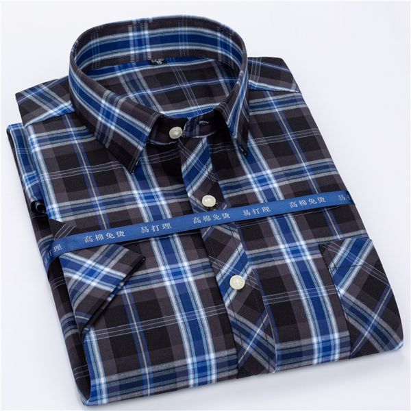 man summer 8-color cotton plaid shirts large code shirt men's korean short sleeve 100 % cotton shirt, White;black
man summer 8-color cotton plaid shirts large code shirt men's korean short sleeve 100 % cotton shirt, White;black