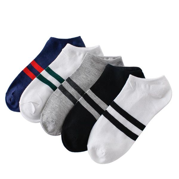 10pcs=5pairs men's socks cotton stripe boat socks all seasons spring autumn male casual harajuku breathable men ankle sock meias, Black
10pcs=5pairs men's socks cotton stripe boat socks all seasons spring autumn male casual harajuku breathable men ankle sock meias, Black