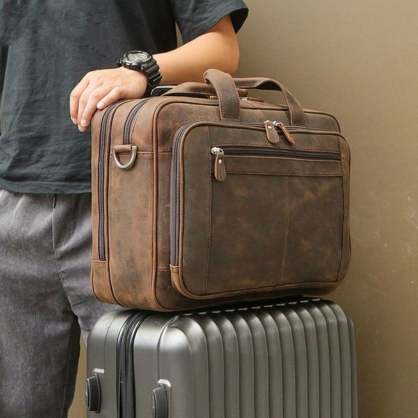 genuine leather briefcase men messenger bag office bags men lapbag 17 inch maletines hombre cuero genuino men's briefcase
genuine leather briefcase men messenger bag office bags men lapbag 17 inch maletines hombre cuero genuino men's briefcase