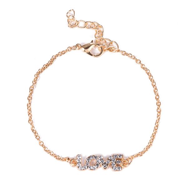 simple iced out crystal love charm bracelets friendship women men lovers wish chain jewelry christmas gift, Golden;silver
simple iced out crystal love charm bracelets friendship women men lovers wish chain jewelry christmas gift, Golden;silver