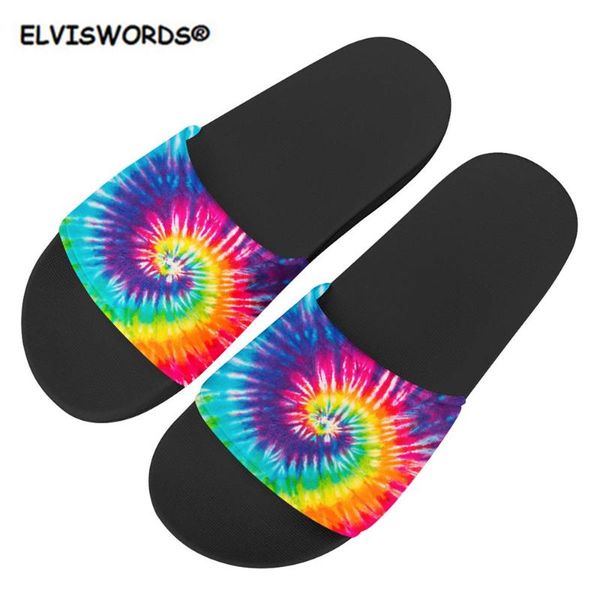 elviswords summer home sandals for women colorful tie-dye print girls slides fashion indoor light non-slip women flip flops 2020, Black
elviswords summer home sandals for women colorful tie-dye print girls slides fashion indoor light non-slip women flip flops 2020, Black
