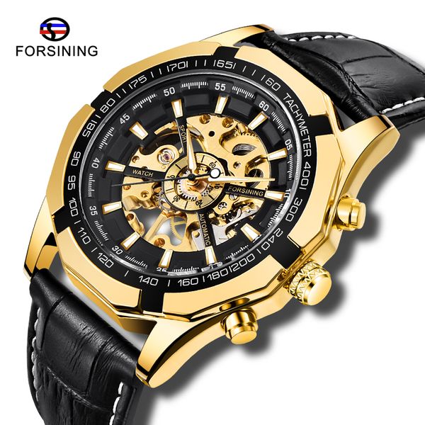 forsining male mechanical watches golden stainless steel skeleton luxury design men watch brand automatic watch, Slivery;brown
forsining male mechanical watches golden stainless steel skeleton luxury design men watch brand automatic watch, Slivery;brown