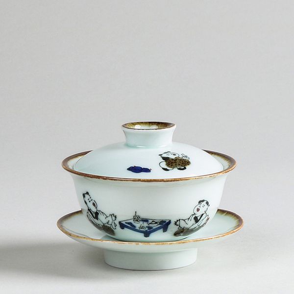 chinese tea tureen set gaiwan ceramic teaware sets hand-painted bone china blue and white porcelain kung fu tea set bowl
chinese tea tureen set gaiwan ceramic teaware sets hand-painted bone china blue and white porcelain kung fu tea set bowl