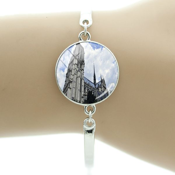 charm bracelets famous notre dame de paris bracelet bangle cabochon dome women jewelry & accessories fa352, Golden;silver
charm bracelets famous notre dame de paris bracelet bangle cabochon dome women jewelry & accessories fa352, Golden;silver