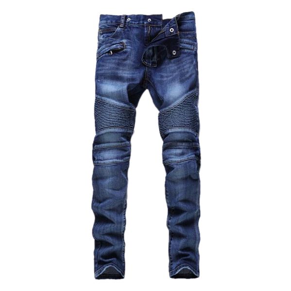 mens pants jeans skinny jeans men solid color distressed ripped slim motorcycle moto biker denim hip hop fashion trouser, Blue
mens pants jeans skinny jeans men solid color distressed ripped slim motorcycle moto biker denim hip hop fashion trouser, Blue