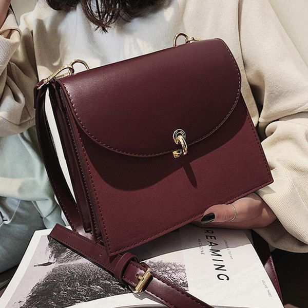 vintage fashion lady square bag 2019 new quality pu leather women's designer handbag simple stitching shoulder messenger bags
vintage fashion lady square bag 2019 new quality pu leather women's designer handbag simple stitching shoulder messenger bags