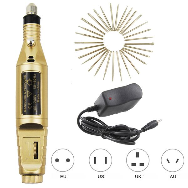 1 set 30 bits electric nail drill machine for manicure pedicure machine uv gel cuticle remover 20000rpm rotary drill files kit
1 set 30 bits electric nail drill machine for manicure pedicure machine uv gel cuticle remover 20000rpm rotary drill files kit