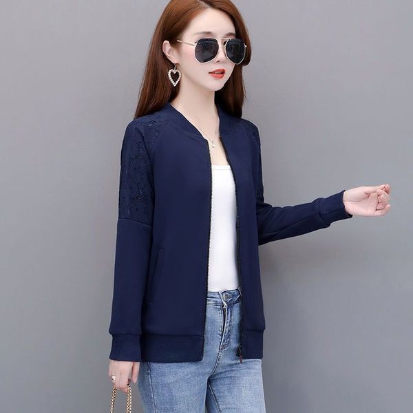 women's jackets 2021 summer spring women flowers zipper up lace retro bomber jacket long sleeve basic plus size female short biker coat, Black;brown
women's jackets 2021 summer spring women flowers zipper up lace retro bomber jacket long sleeve basic plus size female short biker coat, Black;brown