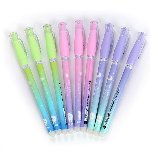 1pc 0.38mm erasable gel pen, kawaii cute stationary, office school supplies, black/blue ink
1pc 0.38mm erasable gel pen, kawaii cute stationary, office school supplies, black/blue ink