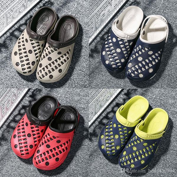 designer sandals summer shoes men sandals brand slippers men beach sandals outdoor slip on mens slippers hole shoes ing, Black
designer sandals summer shoes men sandals brand slippers men beach sandals outdoor slip on mens slippers hole shoes ing, Black