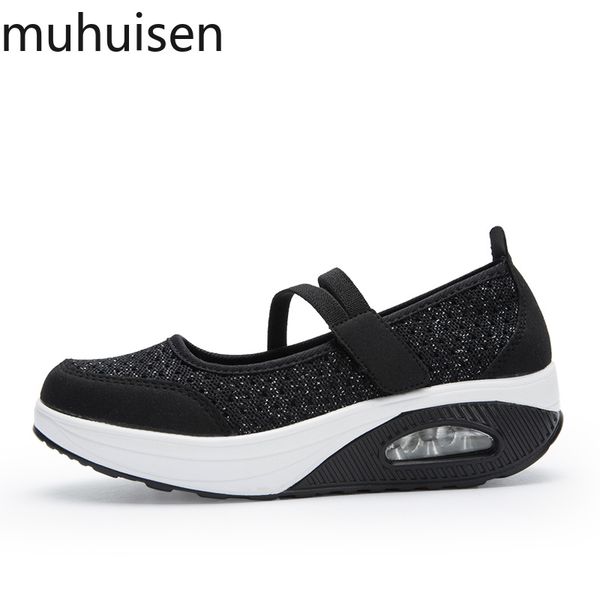 2020 summer women flats platform shoes women breathable mesh casual shoes female platform sneakers ladies 8023, Black
2020 summer women flats platform shoes women breathable mesh casual shoes female platform sneakers ladies 8023, Black