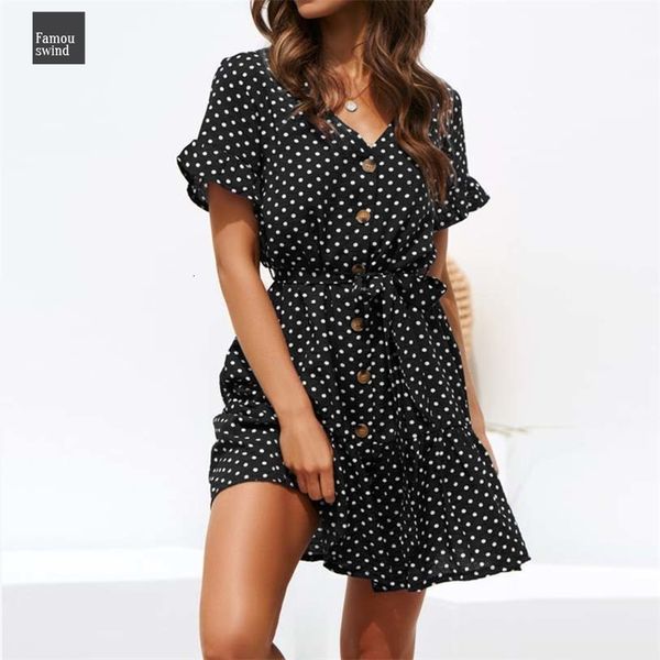 women summer beach dress casual short sleeve polka dot dress boho sundress party dress v neck mini vestidos designer clothes, Black;gray
women summer beach dress casual short sleeve polka dot dress boho sundress party dress v neck mini vestidos designer clothes, Black;gray