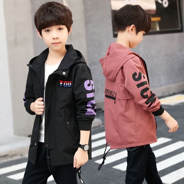 2019 spring autumn boys jacket outwear cotton kids children teenage coat child fashion zipper hooded clothes 4-14 years 3 colors, Blue;gray
2019 spring autumn boys jacket outwear cotton kids children teenage coat child fashion zipper hooded clothes 4-14 years 3 colors, Blue;gray