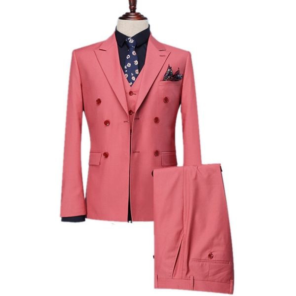 groomsmen жених смокинги hot pink мужчины пром костюмы blazer (куртка + штаны + ves, Black;gray
groomsmen жених смокинги hot pink мужчины пром костюмы blazer (куртка + штаны + ves, Black;gray