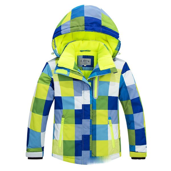 kids waterproof outdoor ski suit set winter hooded snow jacket+ pants snowboard sport, White 
kids waterproof outdoor ski suit set winter hooded snow jacket+ pants snowboard sport, White