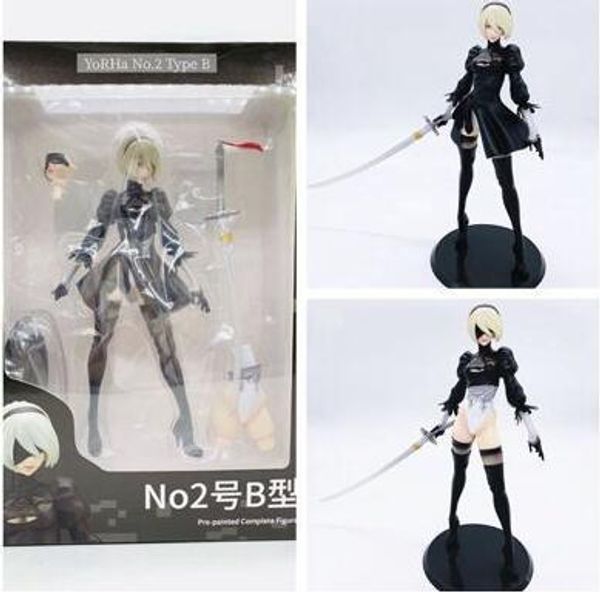 30см аниме игра нир: automata 2b yorha no.2 тип b фигурка пвх коллекция модель игрушка brinquedos для рождественского подарка t200603
30см аниме игра нир: automata 2b yorha no.2 тип b фигурка пвх коллекция модель игрушка brinquedos для рождественского подарка t200603
