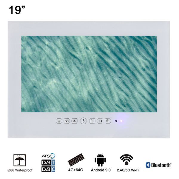 Soulaca 19 "Белый роскошный Android Smart в ванной комнате Реклама LED-телевизор с плоским экраном Водонепроницаемое телевидение (DVB-T / DVB-T2 / DVB-C / ATSC)
Soulaca 19 "Белый роскошный Android Smart в ванной комнате Реклама LED-телевизор с плоским экраном Водонепроницаемое телевидение (DVB-T / DVB-T2 / DVB-C / ATSC)