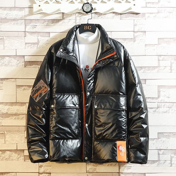 m-5xl winter jacket men and coat peffer parka men clothes for winter plus size stand collar down thick warm snow parka, Black
m-5xl winter jacket men and coat peffer parka men clothes for winter plus size stand collar down thick warm snow parka, Black