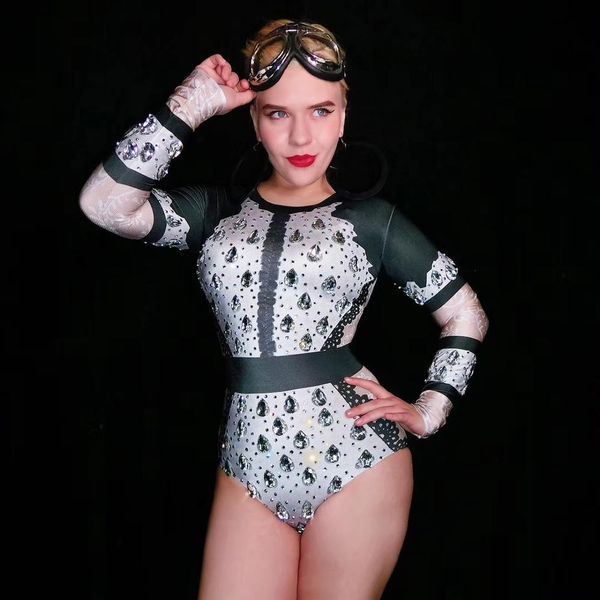 women fashion stretch skinny bodysuits nightclub rhinestone long sleeves women performance costumes pole dancing costumes, Black;red
women fashion stretch skinny bodysuits nightclub rhinestone long sleeves women performance costumes pole dancing costumes, Black;red