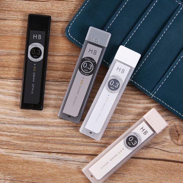 4pcs/lot mechanical pencil lead refills hb 0.3mm 60mmx20pcs long drawing special leads school product wholesale supplier, Black;red
4pcs/lot mechanical pencil lead refills hb 0.3mm 60mmx20pcs long drawing special leads school product wholesale supplier, Black;red